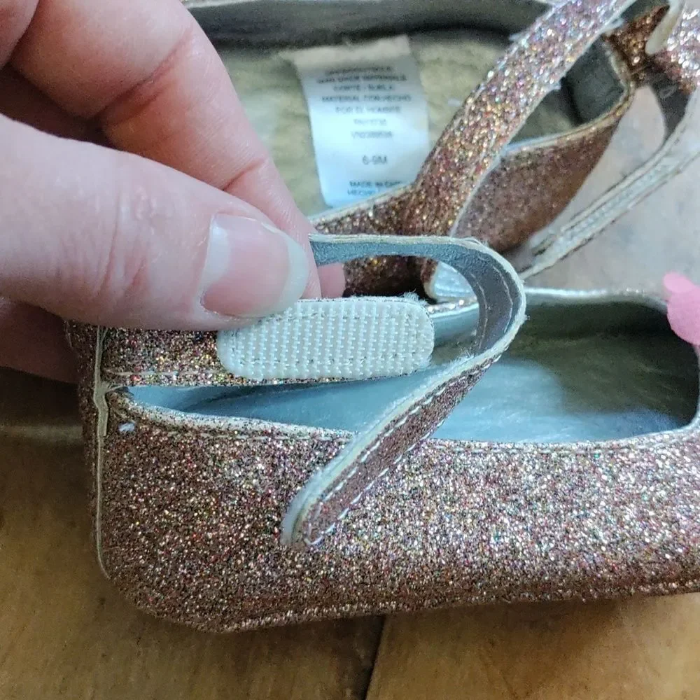 Glitter Shoes 6 To 9 Months Pink Party Shoes Dress Shoes Pictures Birthday